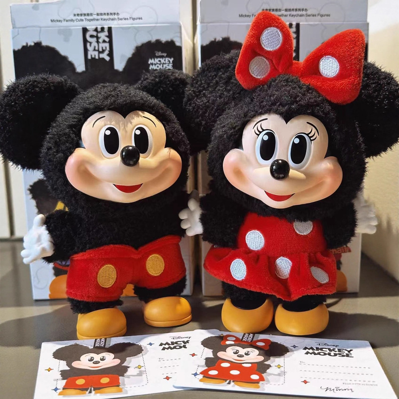 MICKEYMOUSE米奇家族萌在一起系列潮玩盲盒玩具拉布布毛绒手办|undefined