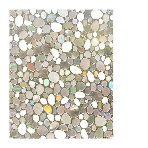 Static Electricity Glass Film 3D Glitter Film Window Sticker Glass Paper Frosted Kitchen Balcony Sunshade Window Film Wholesale