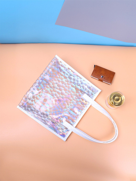 Handheld beach purse PVC