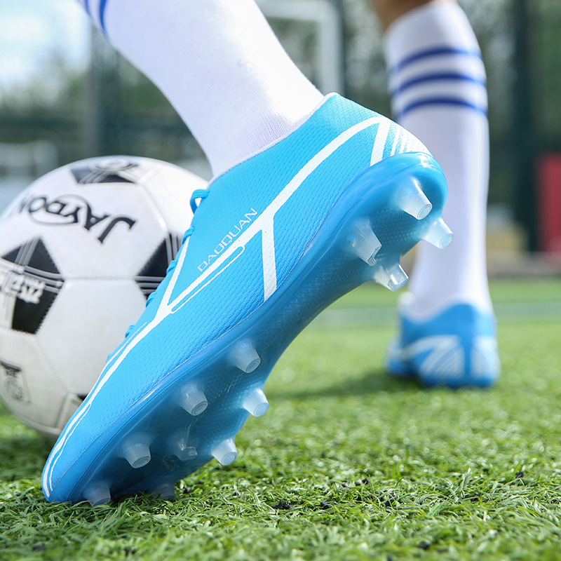 Große Größe mit gebrochenen Nägeln, Sportstudenten-Trainingsschuhe für Herren, Fußballschuhe für Kinder von 32 bis 47 Fuß_voghion.com