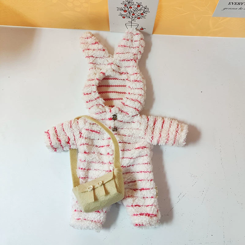 Кукла, платье, юбка, 30 см, с маленькими мишками, детская одежда