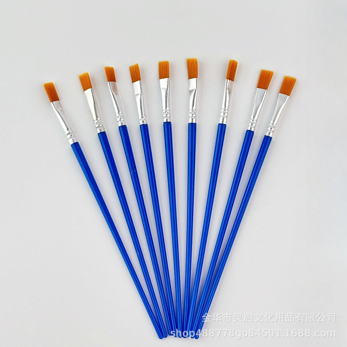 Pincel de cabeza plana