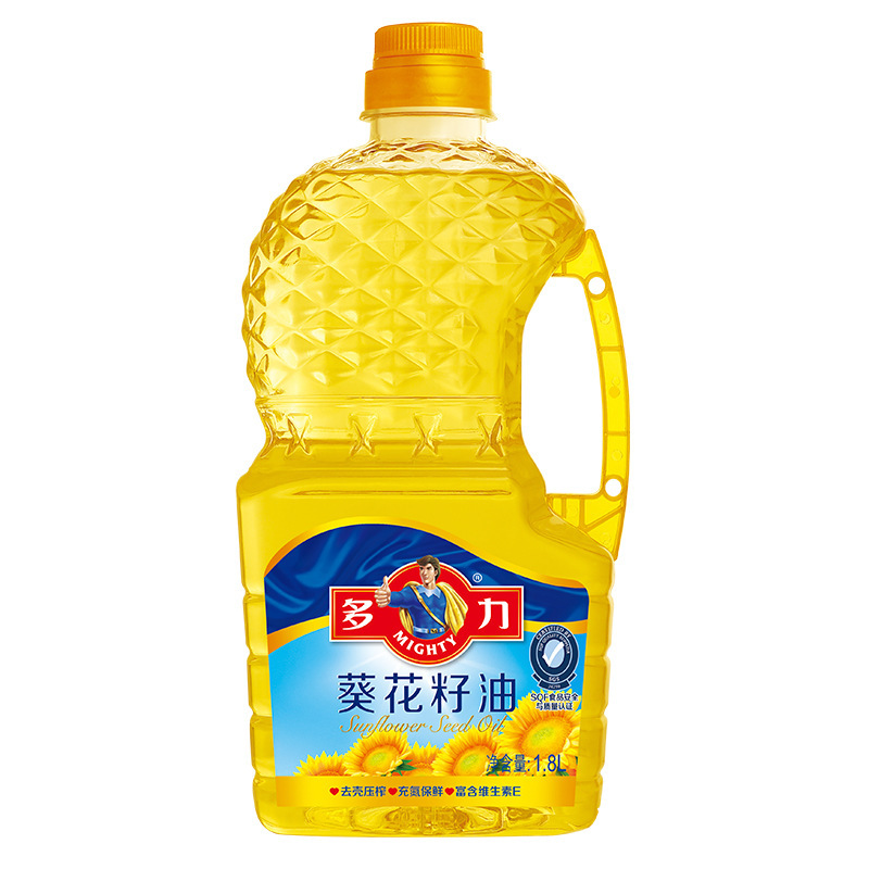 多力葵花籽油1.8L 食用油小包装油 含维生素e食用油批发量大从优