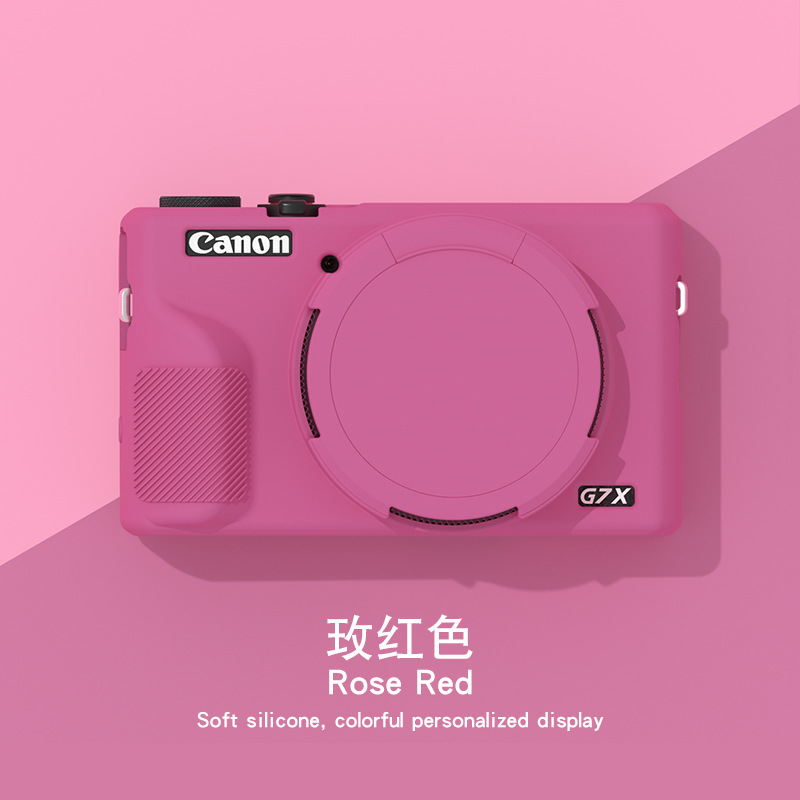 Canon g7x3 傷防止および落下防止保護カバーシリコンソフトシェル Mark III デジタルカメラシリコンソフトシェルに適しています。|undefined