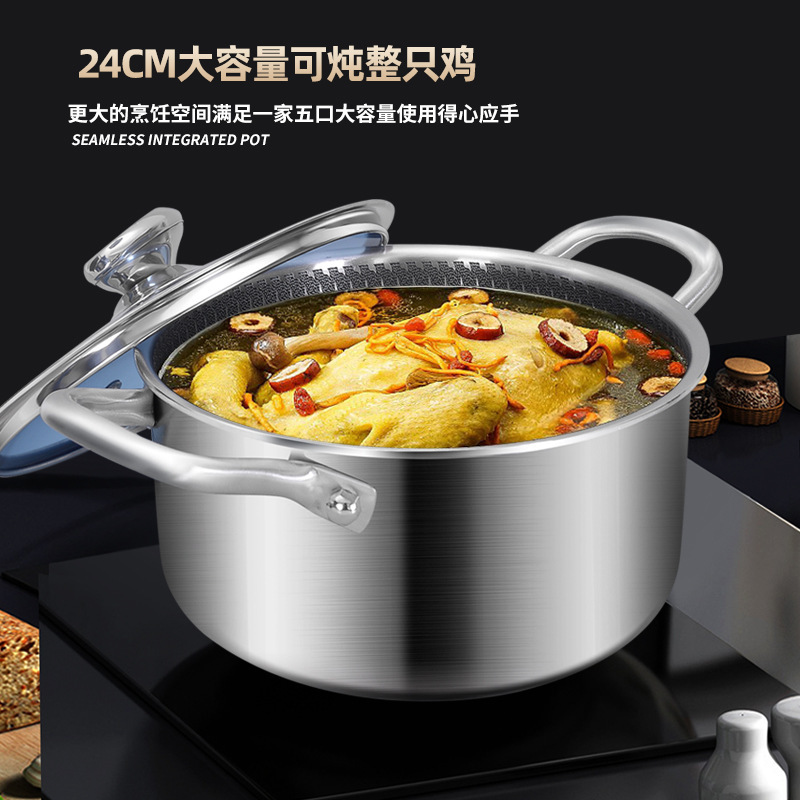 Alemania 316 acero inoxidable antiadherente doble oreja panal de pan