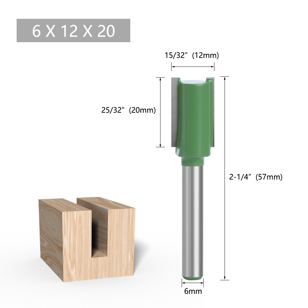 Juego de 6 Cuchillas Rectas de un Solo Filo y de Doble Filo para Máquina de Recorte, Cabezal de Corte de Acero de Tungsteno, Fresa para Máquina de Grabado, Broca para Router, Venta Directa de Fábrica