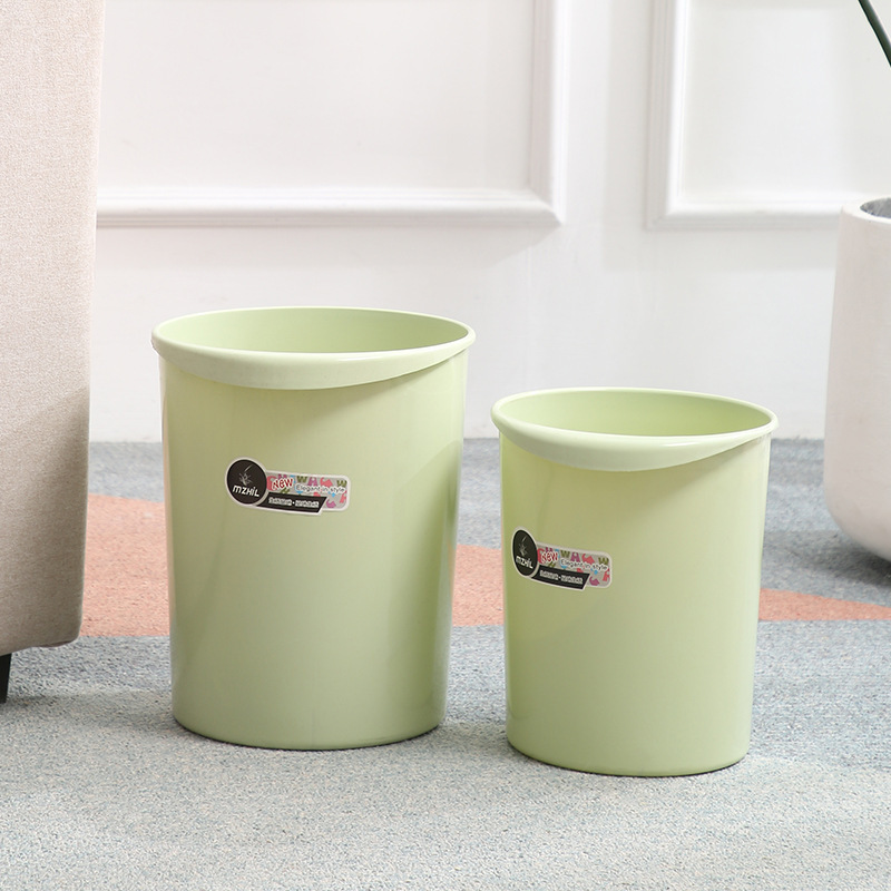 メーカー円形ゴミ箱家庭用台所大容量生活ごみ収納桶プラスチック蓋なしゴミ箱|undefined