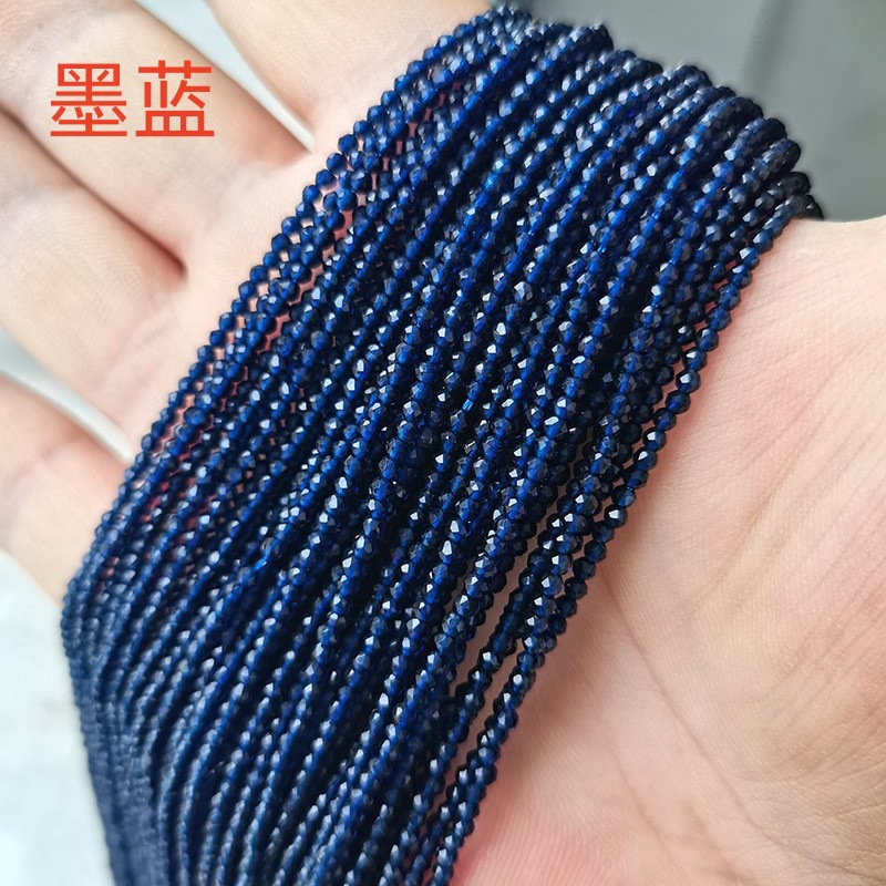 Hilo de algodón aguja súper pequeña Perla de cristal encadenada cuentas vidriadas DIY accesorios de ropa hechos a mano pulsera collar cuentas dispersas accesorios