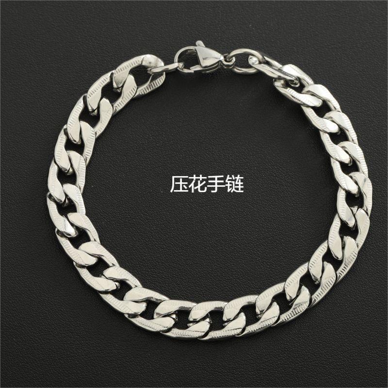 S1001-A(양각 티타늄 스틸 체인) 2.5mm