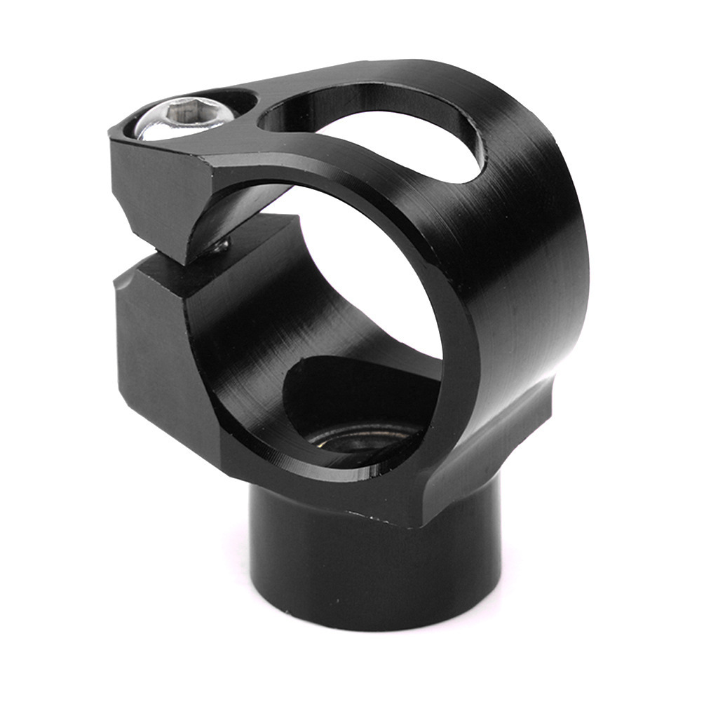 Modificación de la motocicleta piezas universales amortiguador clip código 25mm diámetro titanio regla universal clip fijo MT09