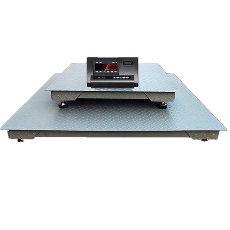 耀华电子小地磅3吨平台秤动物带围栏3吨定制电子小地磅2t耀华地磅