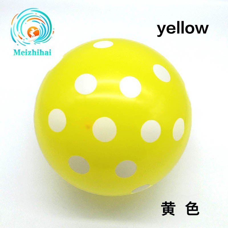 12 pulgadas de espesor ins transparente colorido lunares globo bebé niños fiesta de cumpleaños decoración globo de látex