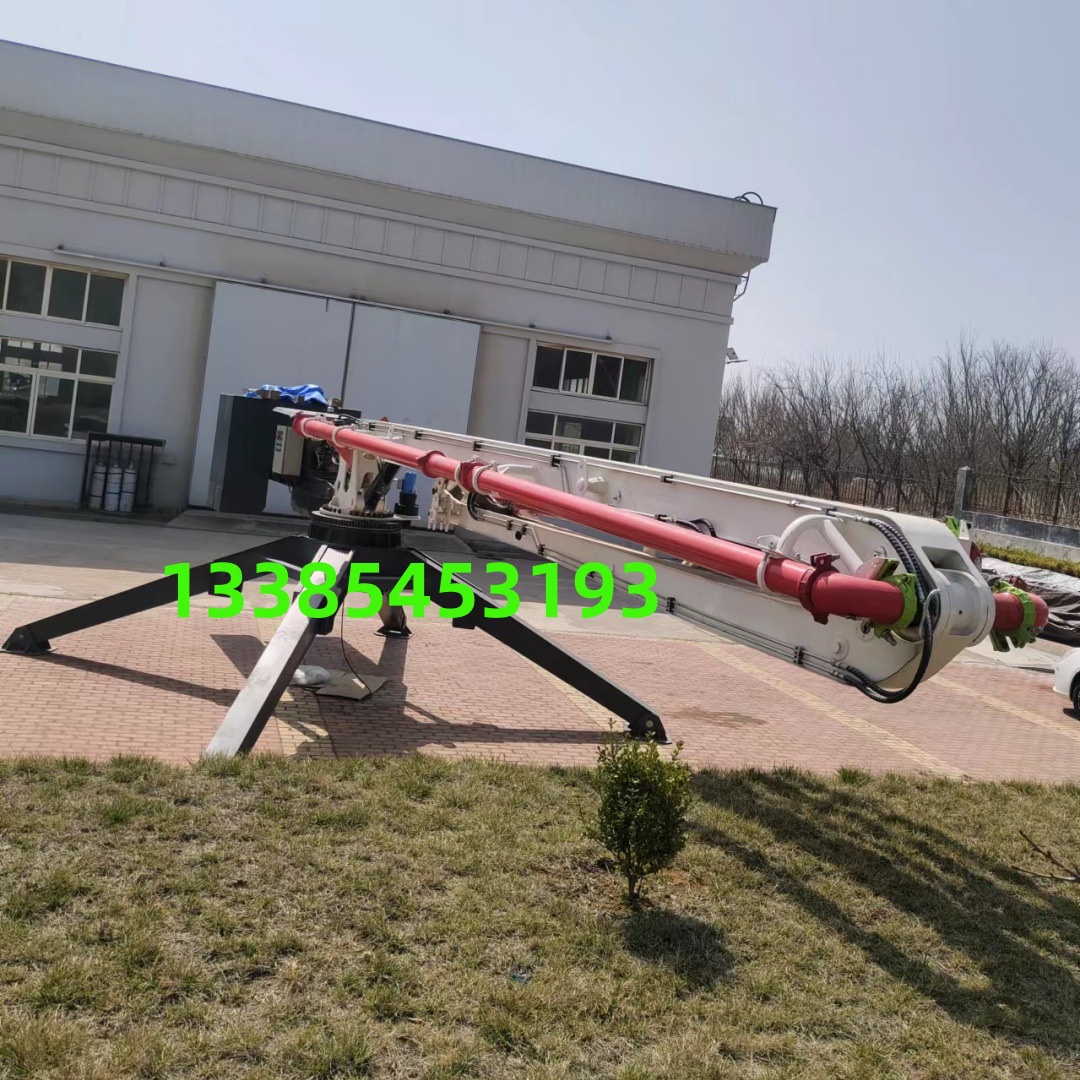 15 meter mobile hydraulic concrete placing boom 液压布料机