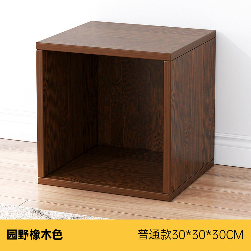 【DIY 단층 도어리스】 클래식 북미산 블랙 월넛 색상 30CM