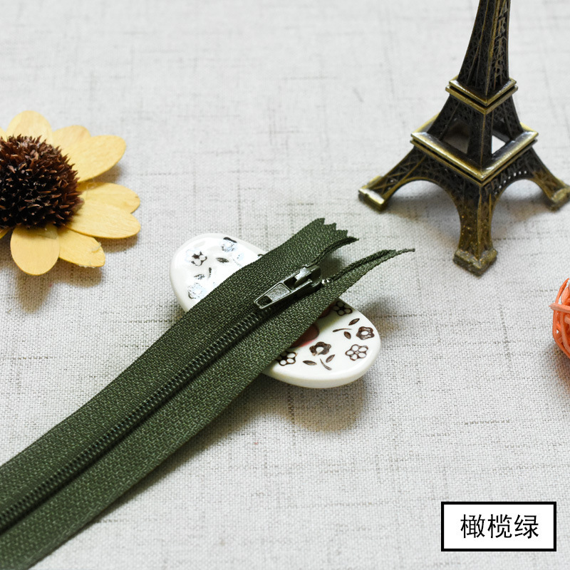25cm No.3 ジッパー ナイロン ジッパー ヘッド パンツ クローズドテール ハンドメイド DIY ジッパー 衣類付属品 ジッパー|undefined