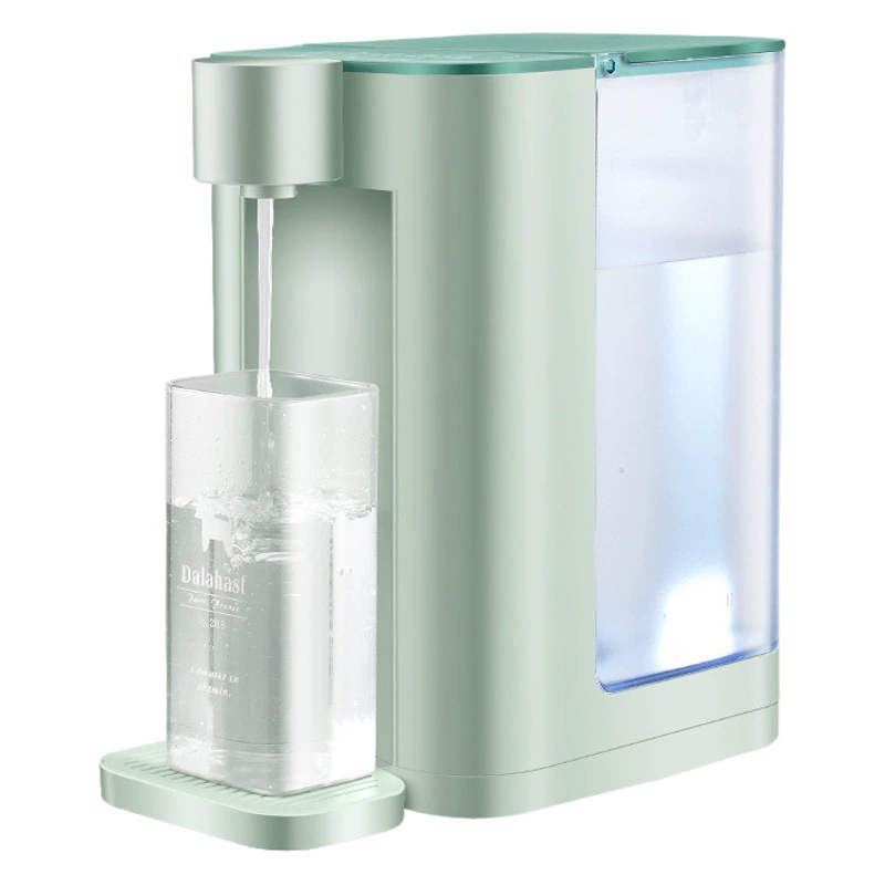 Трансграничный портативный диспенсер для мгновенного нагрева воды, компактный настольный водонагреватель с регулировкой температуры, быстрый нагрев, машина для приготовления чая, нагревается за 3 секунды, 110В для домашнего использования.