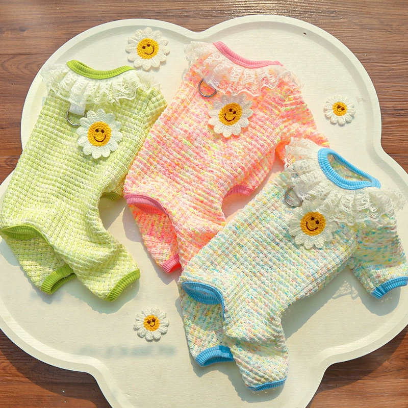 Весной и летом четырехногие собаки кошки домашние кошки одежда собаки эластичные дышащие иглы