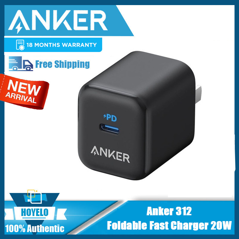 Anker Anker 20W Foldableable Fast Charging Charging Head Is Suitable for Iphone14-13Ipad and Other A2678