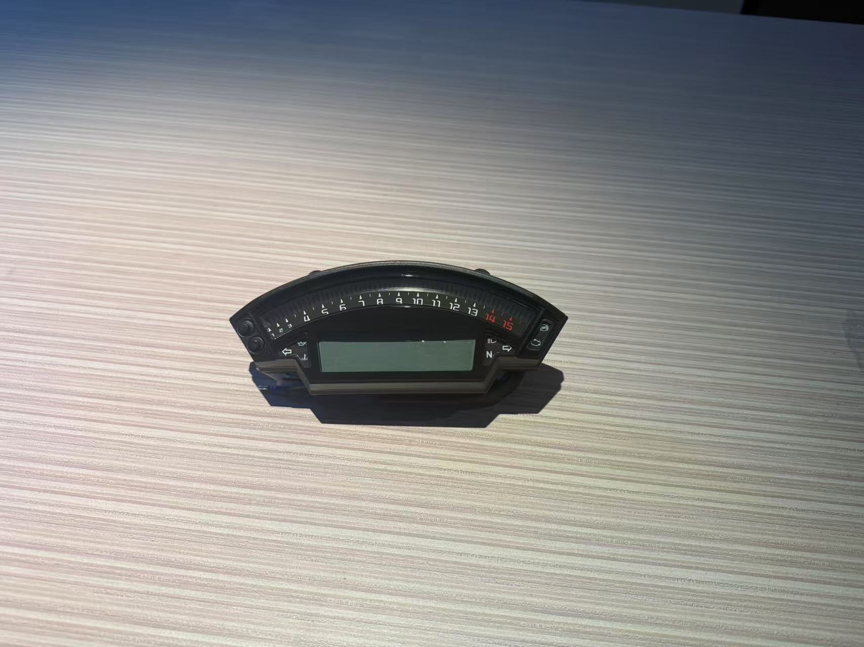 Motorcycle Modification Accessories Lcd Display 6-Speed Lcd Instrument Colorful Odometer Speedometer Water Temperature Oil Universal