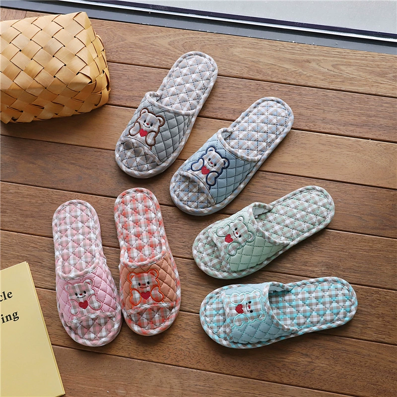 Трансграничный внешний одиночный любящий медведь трехслойный утолщение из чистой хлопчатобумажной ткани