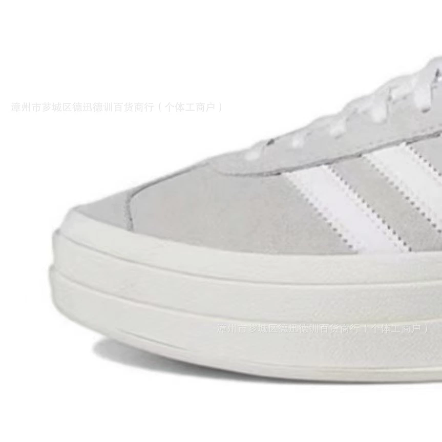 Подлинные оригинальные кожаные туфли Gazelle Adidas низкого кроя, массивная подошва, кроссовки, стиль змеи года, тренировочные кроссовки AD