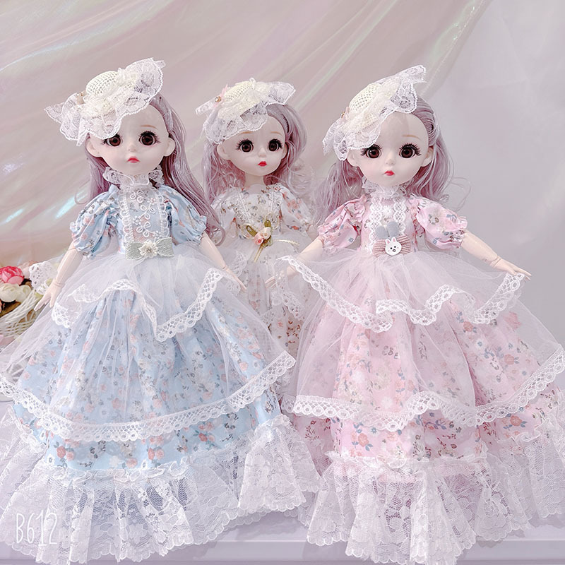 30CM Lolita Barbie Doll Intelligent Music Doll Girl Toy Activity Joint Doll Doll