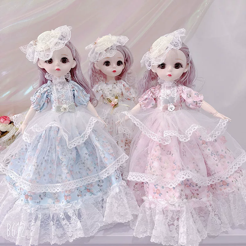 Умная кукла, музыкальная игрушка, 30 см, стиль Лолита, подвижные суставы