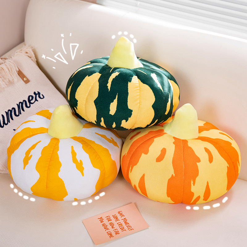 Creativo gran calabaza almohada de Halloween pequeño regalo sofá dormitorio ventana flotante cojín decoración muñeca juguetes de peluche