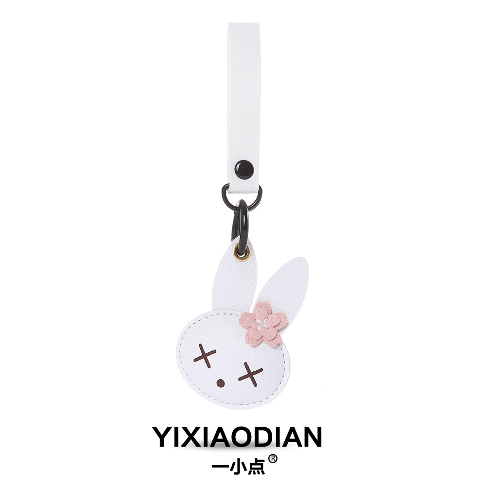 작은 토끼-흰색