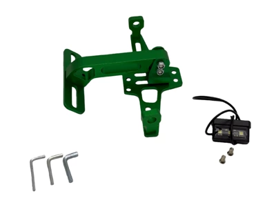 Holder, Modified Aluminum Alloy License Plate — Nömrə qabı - greenlight