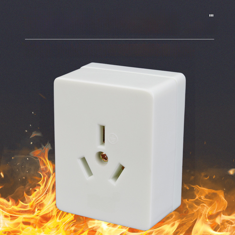 Three-hole socket 16A air conditioner wall-mounted switch plug outlet household power three-prong corded three outlets