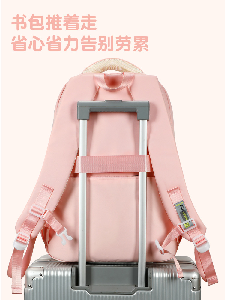 Mochila escolar para estudiantes de secundaria nueva para mujer con bolsa de matrícula