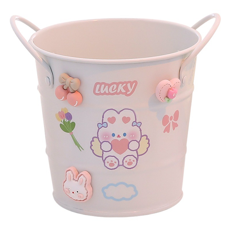 Titular de la pluma creativa DIY escritorio caja de almacenamiento chica corazón niños chica estudiante de gran capacidad simple titular de la pluma al por mayor