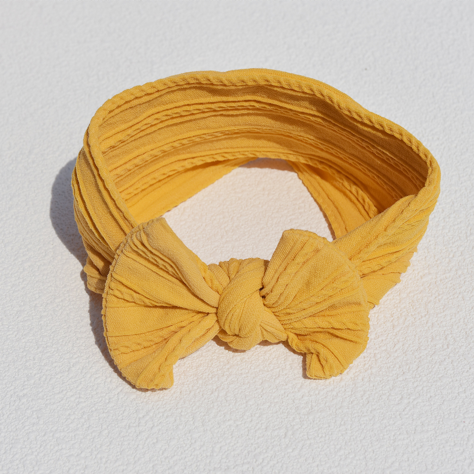 20g Weight Hair Band Hair Accessories Type 1 Piece Quantity Daily Occasion Nylon Material Solid Color, Bow Knot Pattern All Seasons Season Baby Girl'S Gender Simple Style Style Simple Style Baby Girl'S Solid Color Bow Knot Nylon Hair Band 2