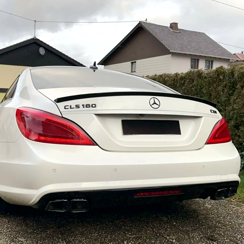 Suitable for 2012-2017 Mercedes-Benz Cls W218 Rear Wing Cls260 Modified Special Punch-Free Fixed Wing
