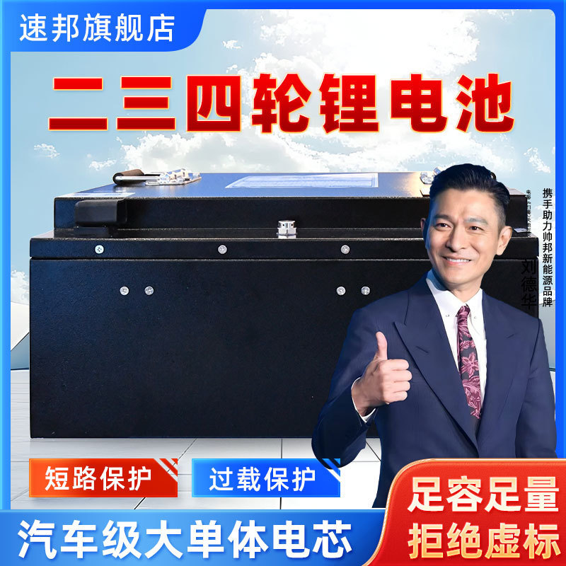 Ningde Battery Cell Two, Three and Four Wheel Lithium Iron Phosphate Battery Long Range 60V72V Takeaway Express Large Capacity Electric Vehicle