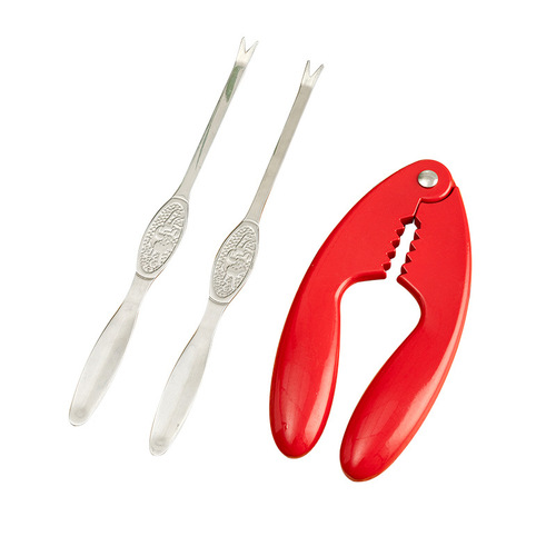 Commercial Alloy Crab Claws Crab Needle Set Creative Lobster Claws Walnut Clamp Tool Shelling Special Artifact Wholesale