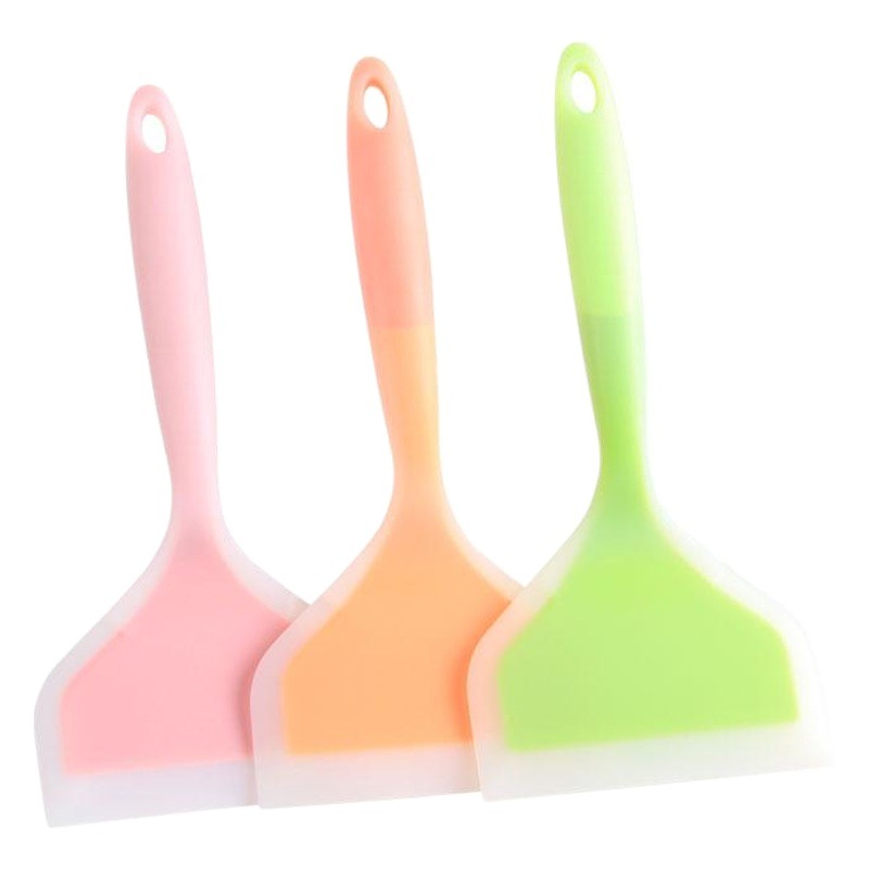 Pala para hornear Espátula de silicona ardiente Jade pala de pizza bistec sartén antiadherente espátula de silicona cocina doméstica herramientas para hornear