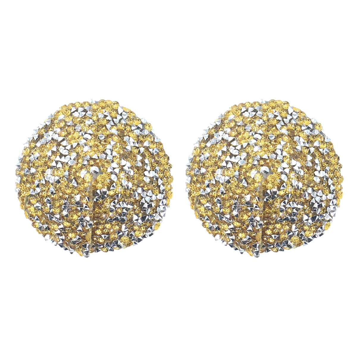 골드 라운드 수지 다이아몬드