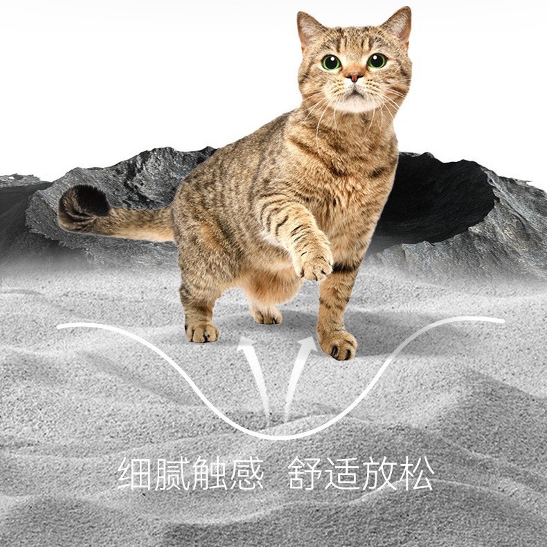 Bentonite cat litter postage 20kg deodorant cat litter low dust mixed ore cat litter 10kg20kg cat supplies