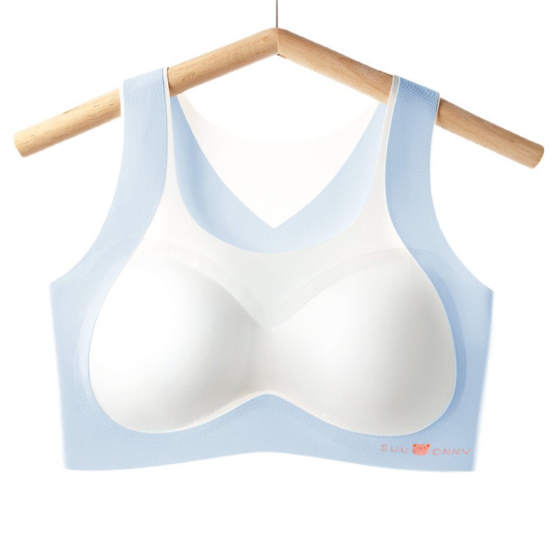 少女のスポーツ下着の発育期の高校生のブラジャーは杯の中学生の女の子の大きい子供のベストの女の子を固定します。