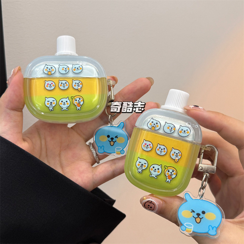 Summer Stereo Bottle Cap Jelly Bottle Suitable for Lenovo Lp2Pro Creative Lp25 Protective Cover Lp5Pro Shell 3Pro Summer Stereo Bottle Cap Jelly Bottle Suitable for Lenovo Lp2Pro Creative Lp25 Protective Cover Lp5Pro Shell 3Pro