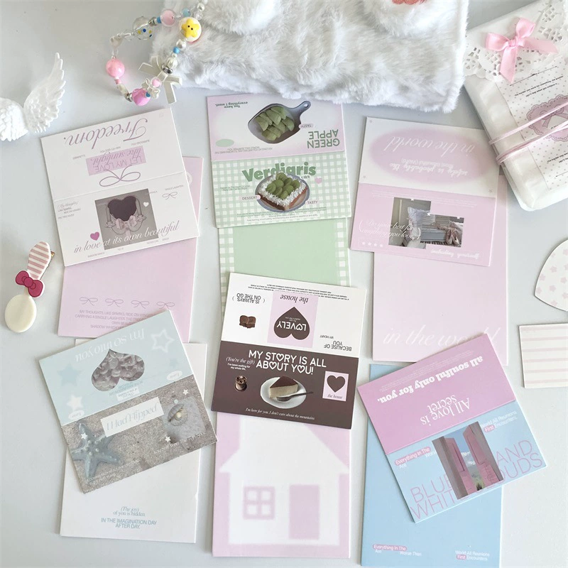 Ins Корейская карта с головой карты, задняя часть упаковки, корейская система упаковки, защита ювелирных изделий, выпечка подарка, упаковка карты