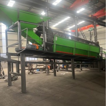 矿用大型无轴滚筒筛移动式圆筒筛沙机全自动洗沙脱泥砂石分离设备