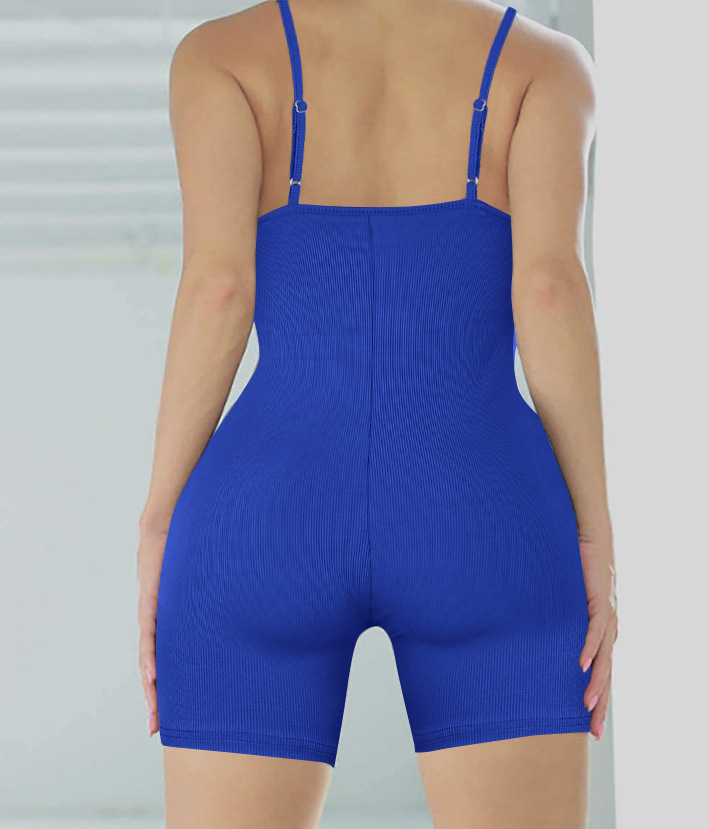 Europa y América Amazon 2023 nueva AliExpress eady color puro cinturón pecho pad apretado hilo Sling Mono para las mujeres