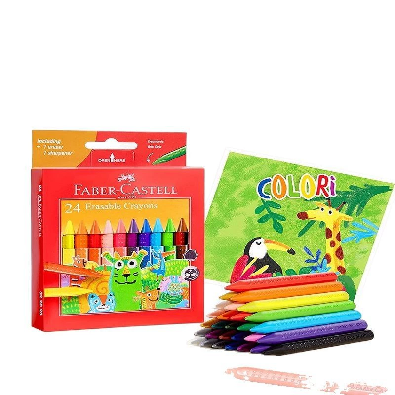 辉柏嘉 Children's erasable crayons, art brush, 36 colors, wholesale