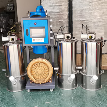 厂家直供应工业加长加密真空吸粉机塑料细粉末吸粉加料自动上料机
