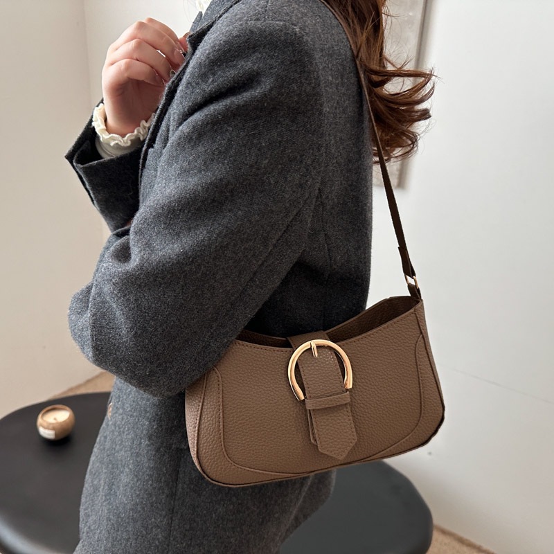 Bolso de moda popular 2024 nuevo bolso de moda casual bolso de textura coreano bolso de hombro bolso bajo la axila