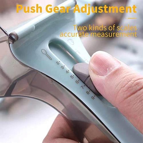 Adjustable Measuring Spoon Set Baking Tools Seasoning Measuring Spoon 2-piece Set Plastic Measuring Spoons and Cups with Graduation Wholesale