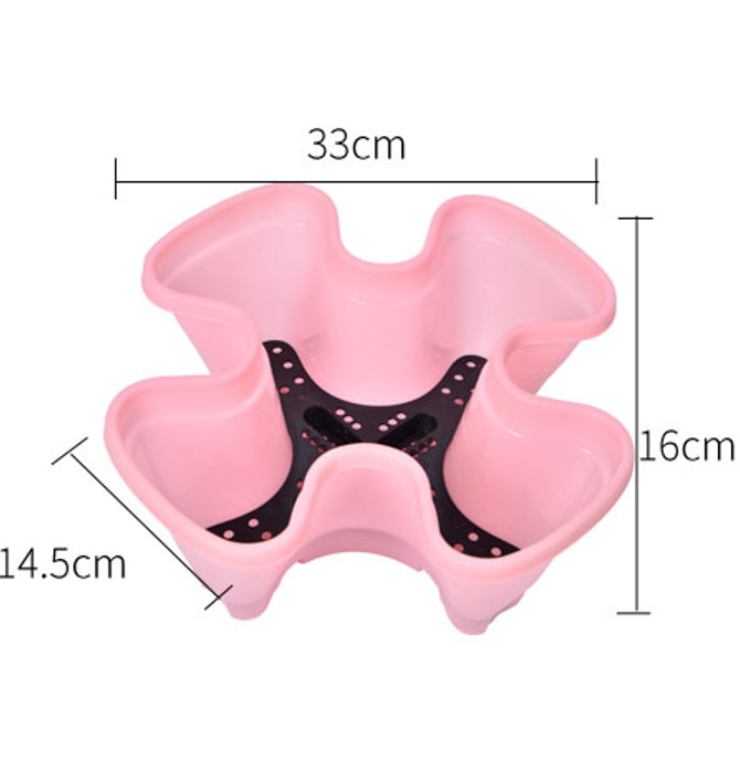 Four valve Basin [pink]]